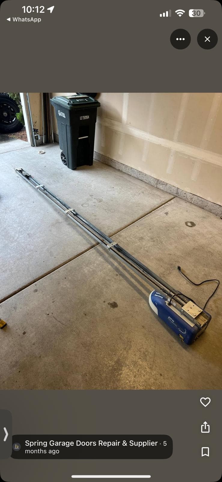 Garage door service in Winter Garden, FL